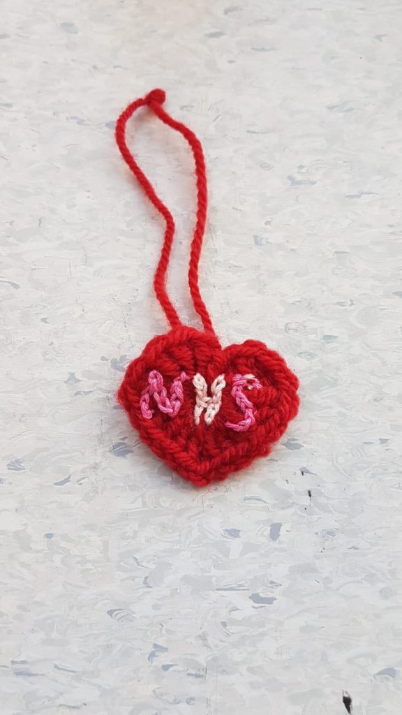 Knitted Heart