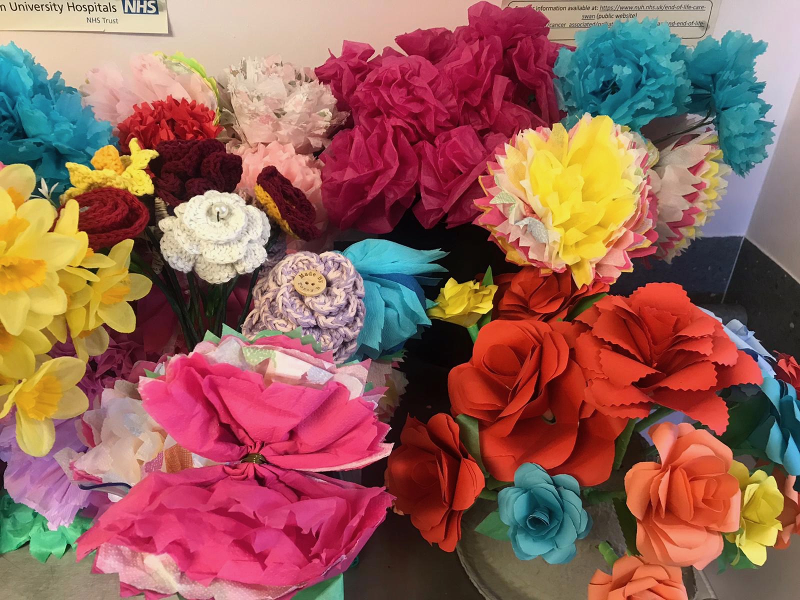 F22 Paper Flowers