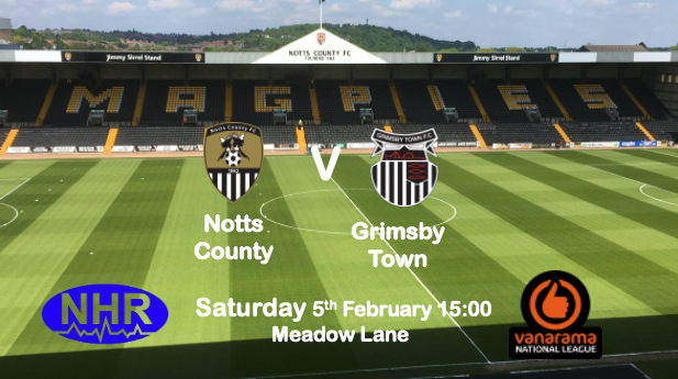 Notts County v Grimsby Town – Nottingham Hospitals Radio